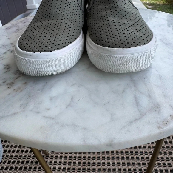 Women’s Jenn Ardor Perforated Slip-On Shoes - gray, size 8 - Picture 4 of 6